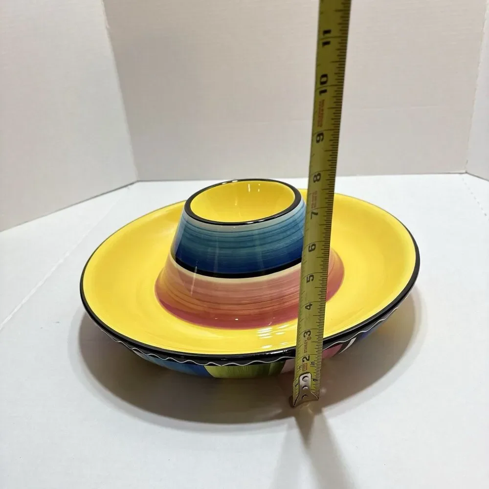 Certified International Nancy Green Colorful Stripe 13